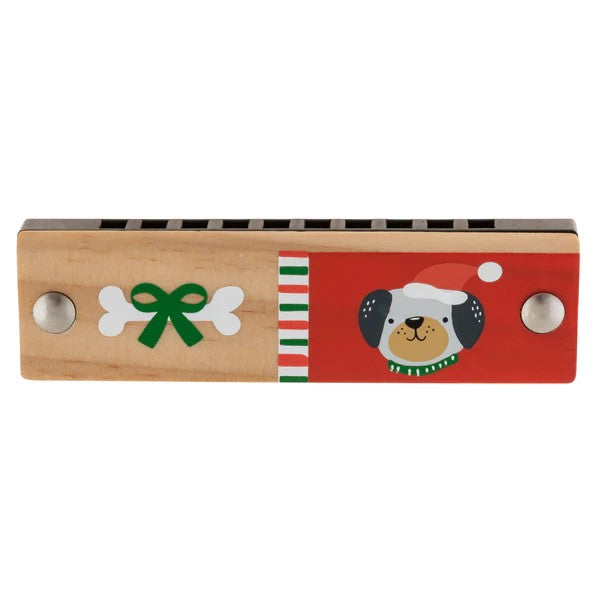 Christmas Dog Harmonica