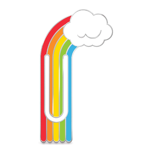 Fred & Friends Bookmark | Chroma Clip Rainbow