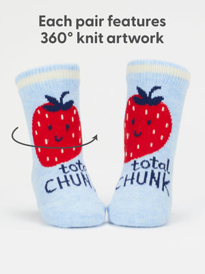 Blue Q Baby Socks | Total Chunk/Run This Town