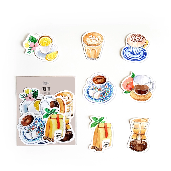 Coffee Sticker Set