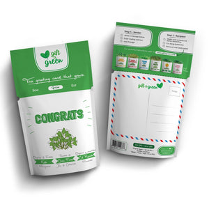 Giftagreen Congrats Grow Card