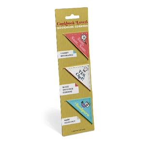 Cookbook Lovers Bookmark Corners Set