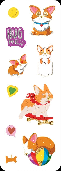 Corgis Sticker Set