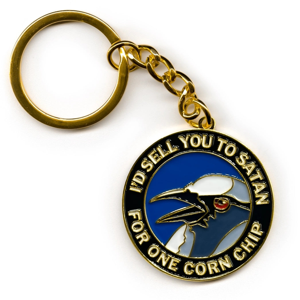 Cornchip Keychain