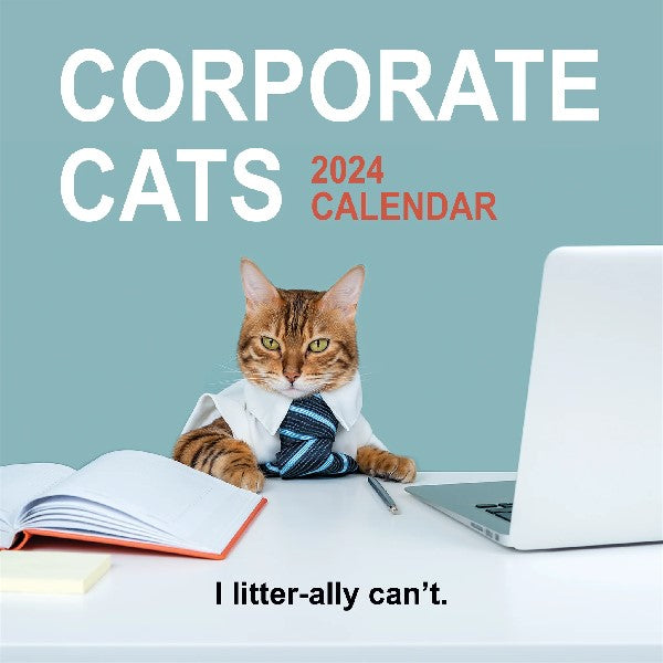 2024 Wall Calendar | Corporate Cats