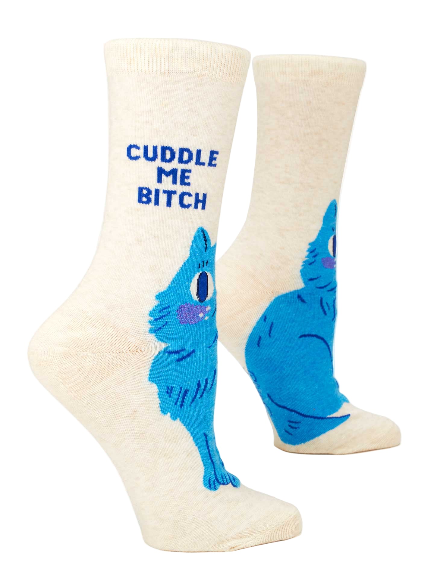 Blue Q Women's Crew Socks | Cuddle Me