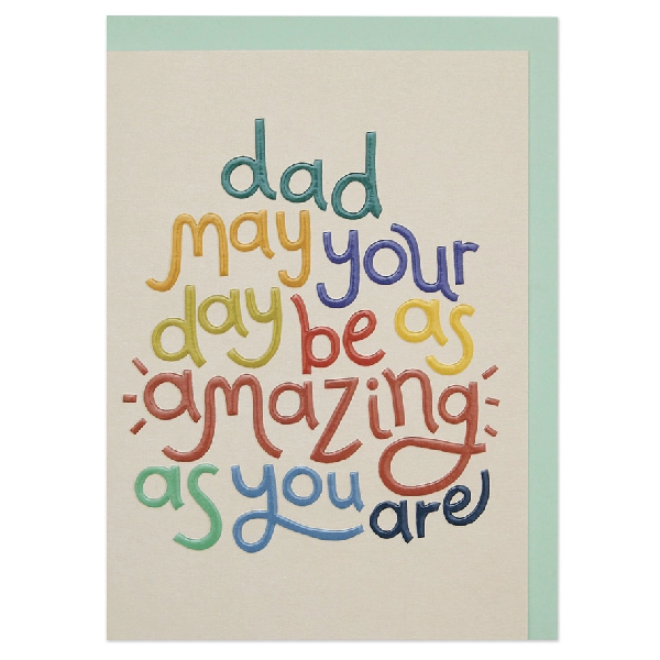 Amazing Dad Birthday Card