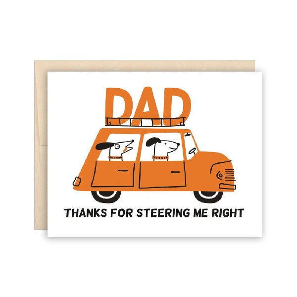 Dad Driver Father's Day Card