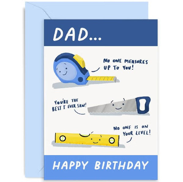 Dad Tools Relative Birthday Card