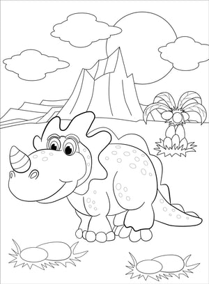 Dinosaurs Colouring Book
