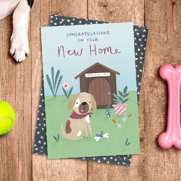 Dog's Life New Home Card