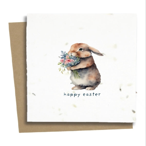 Easter Bunny Plantable Easter Card
