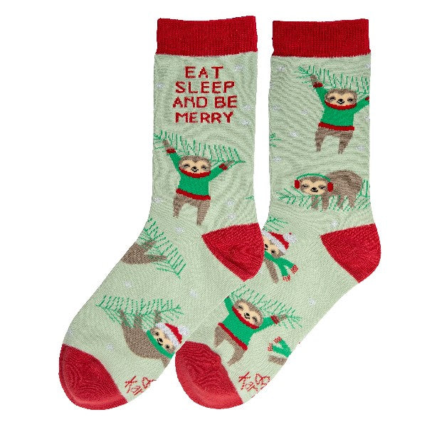 Karma Holiday Socks | Sloth