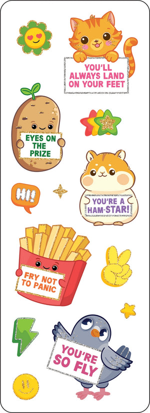 Emotional Support Sticker Set