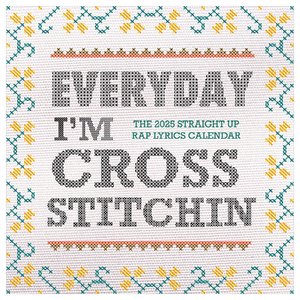 2025 Wall Calendar | Cross Stitch