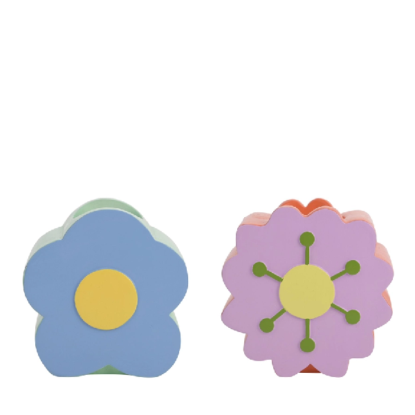 Flowers Candle Holders Set