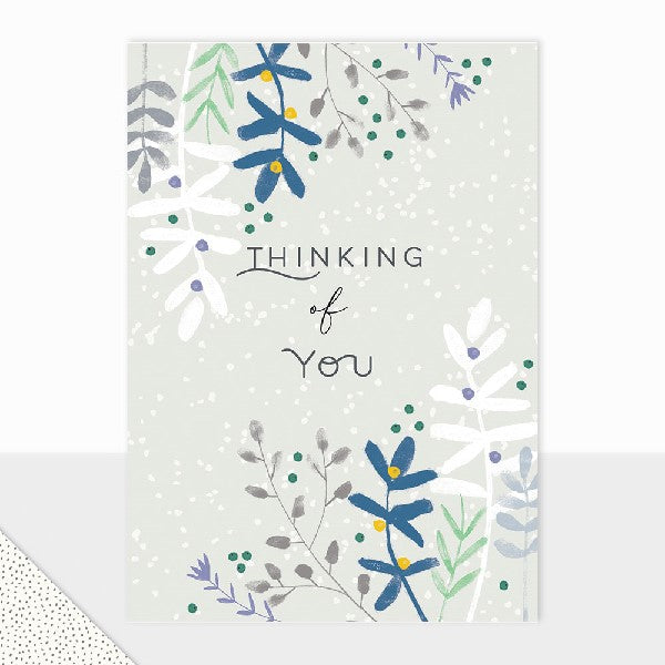 Thinking Of You Floral Sympathy Card