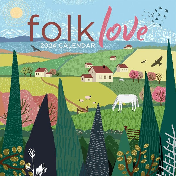 2024 Wall Calendar | Folk Love
