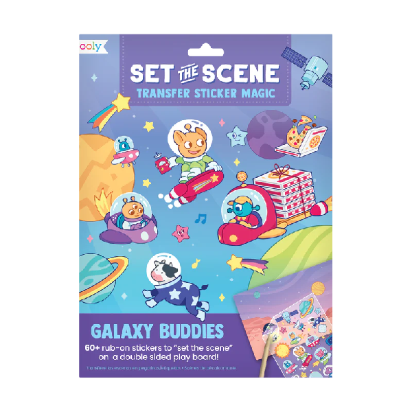 Ooly Set The Scene Sticker Magic | Galaxy Buddies