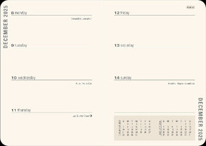 Peter Pauper 2026 16-month Agenda | Gilded Ivory