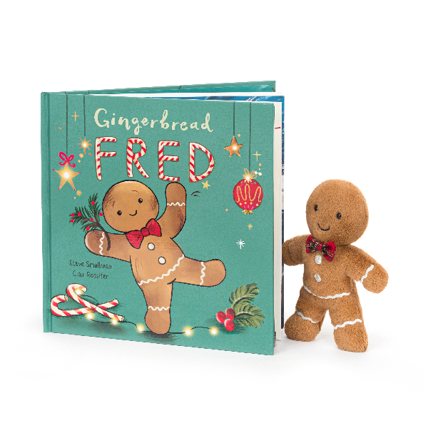 Jellycat Story Book | Gingerbread Fred