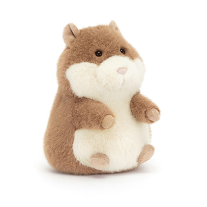 adorably soft plushie of a guinea pig by popular brand Jellycat.