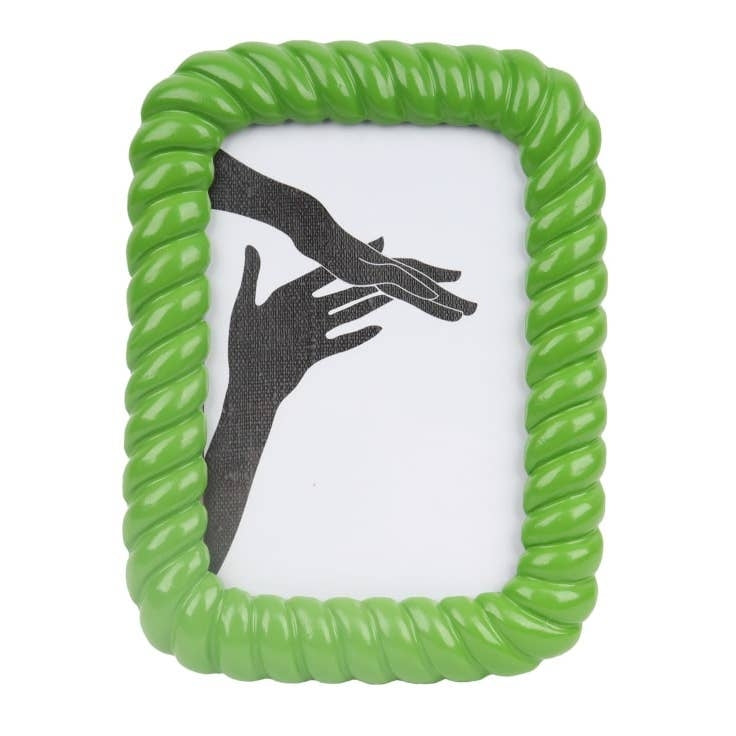 Green Twist Layered 4" x 6" Photo Frame