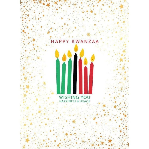 Happiness And Peace Holiday Card