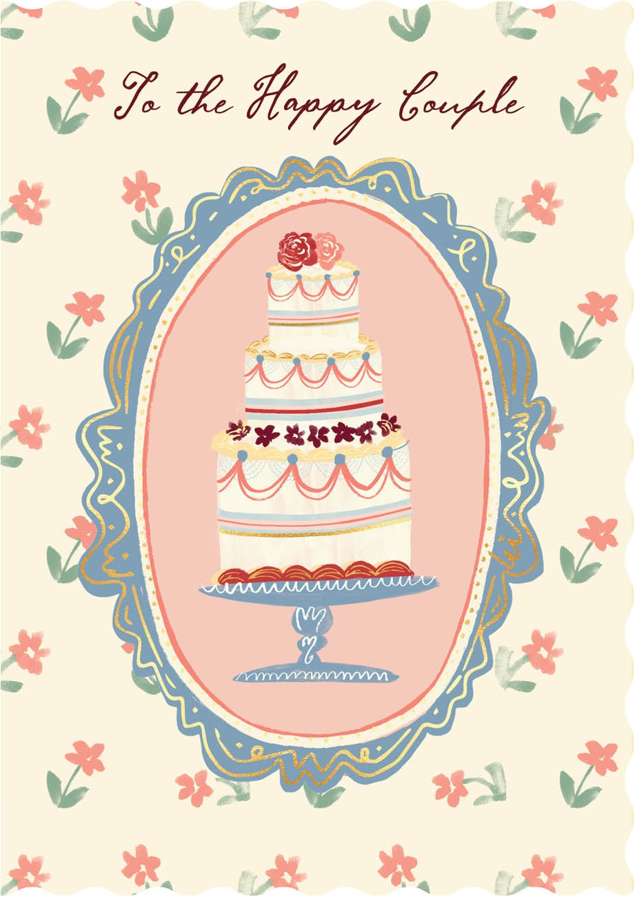 To The Happy Couple Wedding Card