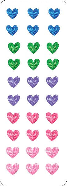 Hearts Sticker Set