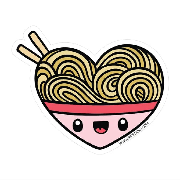 Pipsticks Vinyl Sticker | Hearty Ramen