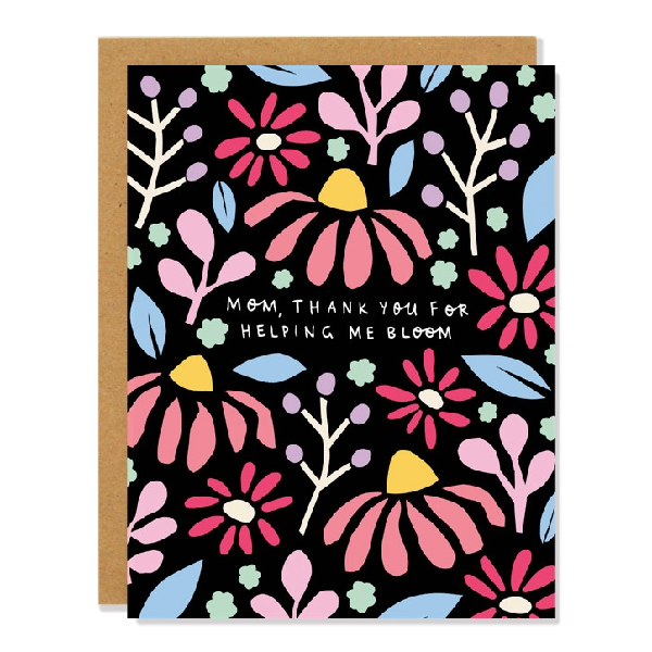 Helping Me Bloom Mother's Day Card
