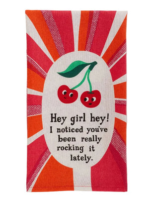 Blue Q Dish Towel | Hey Girl Hey