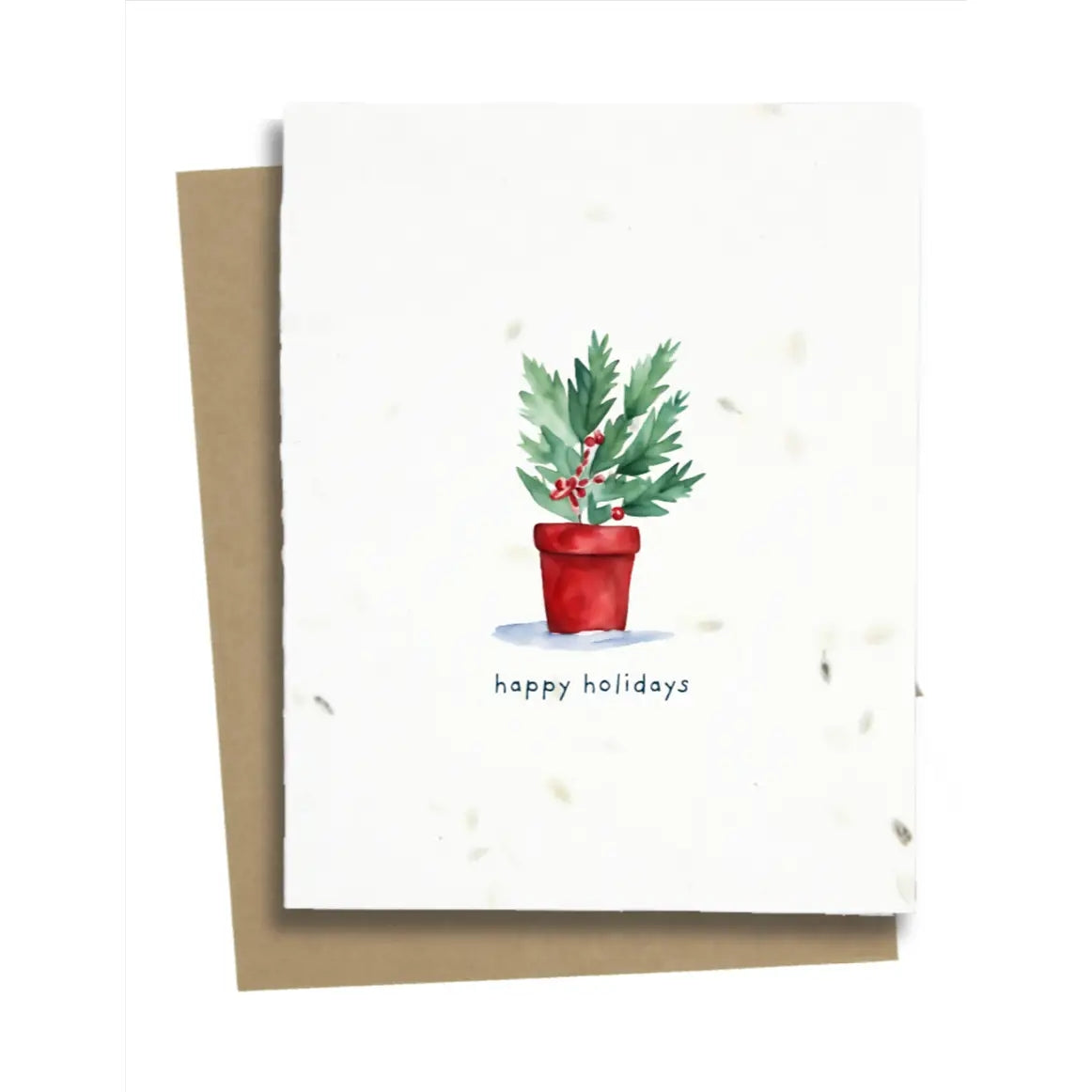 Holiday Plant Plantable Christmas Card