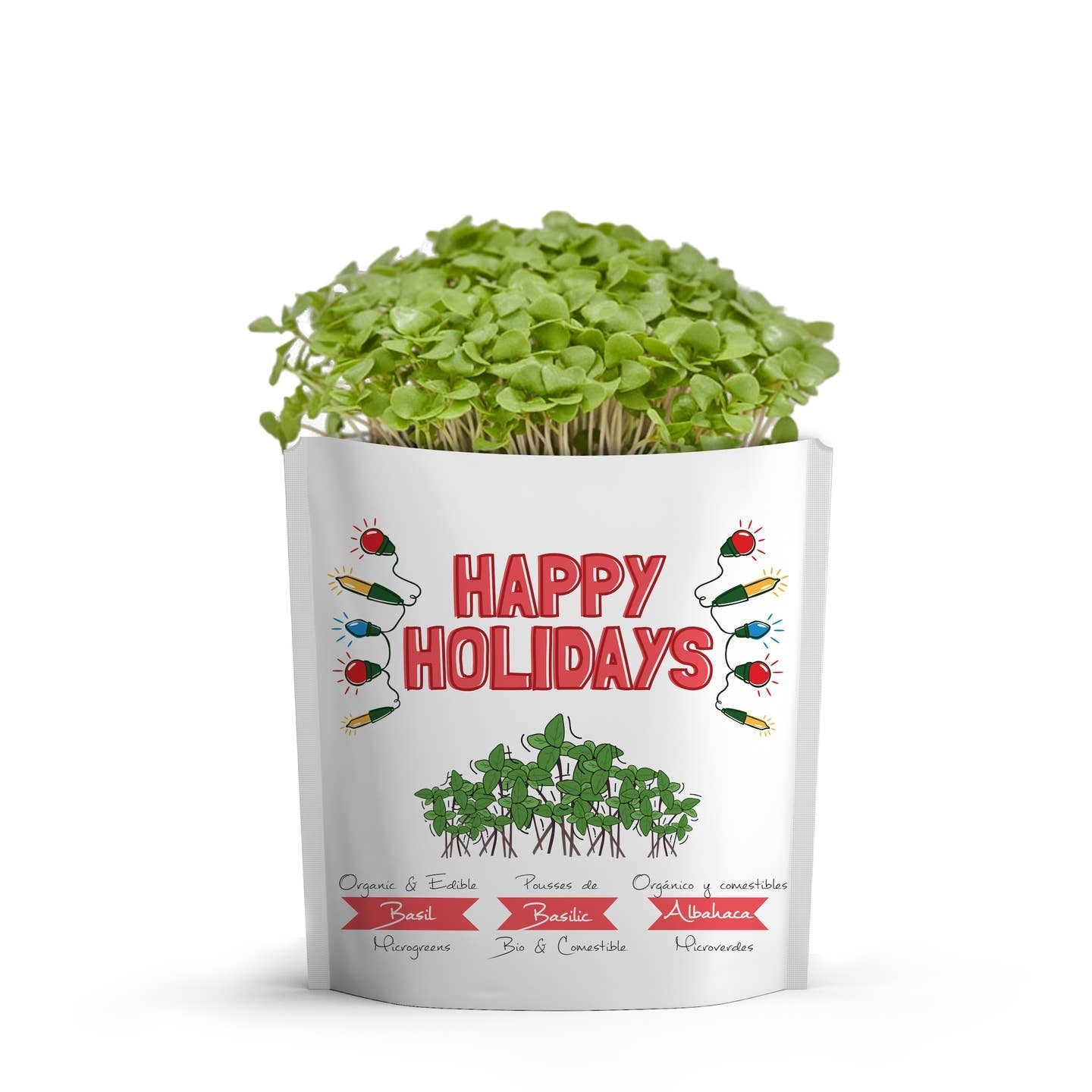 Giftagreen Happy Holidays Christmas Grow Card