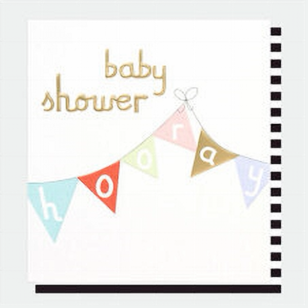 Hooray Baby Shower Card