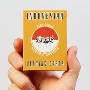 Indonesian Lingo Playing Cards