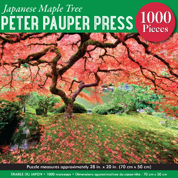 Peter Pauper 1000 Piece Puzzle | Japanese Maple Tree