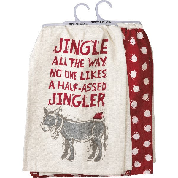 Half-Assed Jingler Dish Towel Set