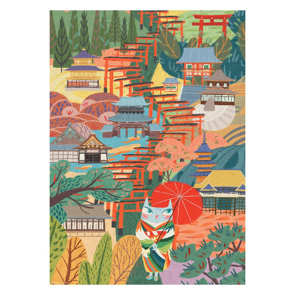 Fred & Friends 1000 Piece Puzzle | Kyoto