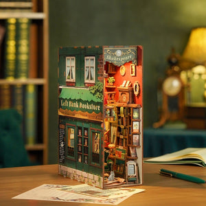 DIY Miniature Book Nook Kit | Left Bank Bookstore