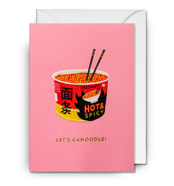 Let'
Let's Canoodle Love Card