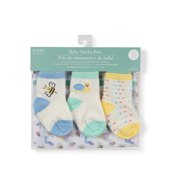 Love Bug Baby Socks Trio