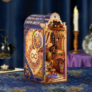 DIY Miniature Book Nook Kit | Magical Library
