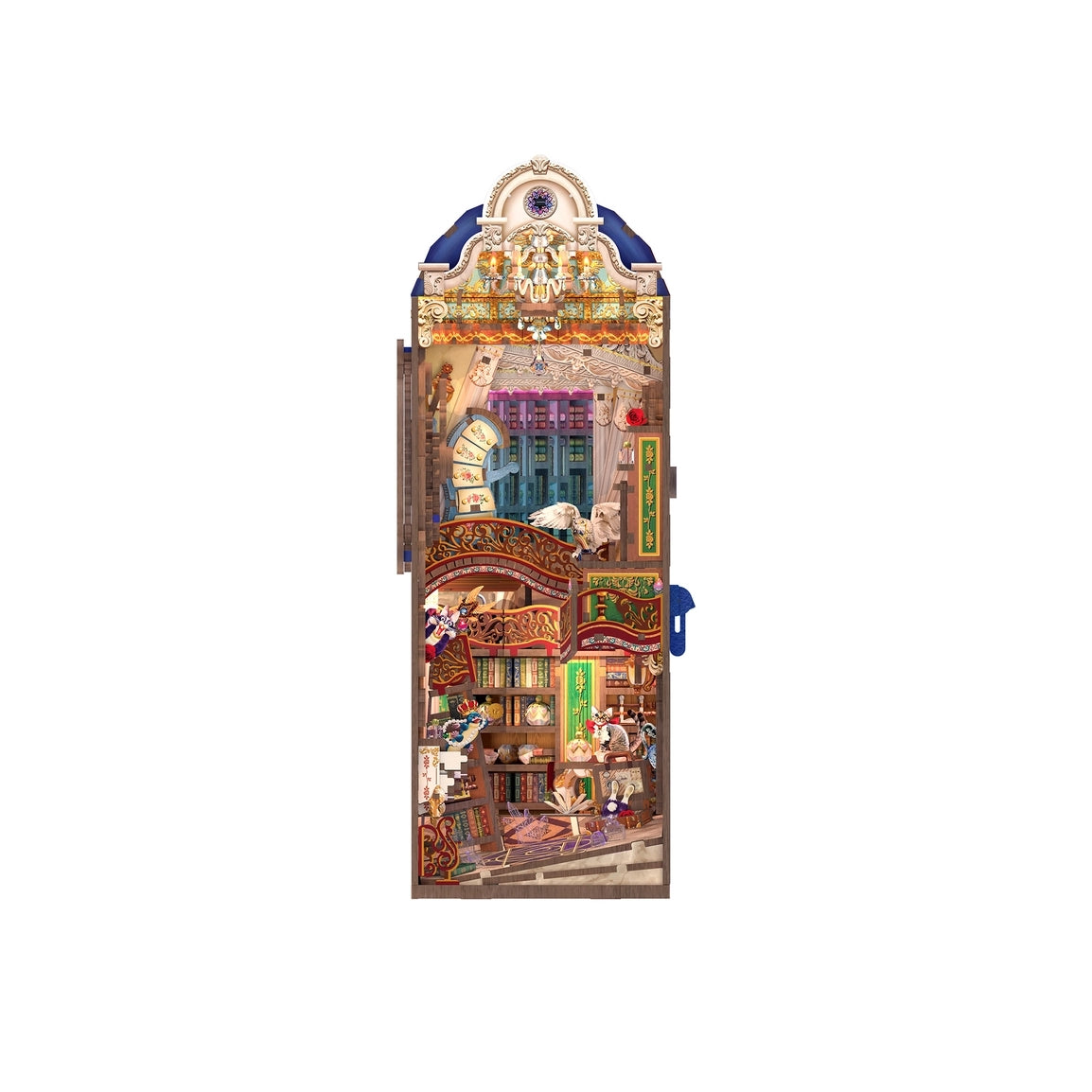 DIY Miniature Book Nook Kit | Magical Library