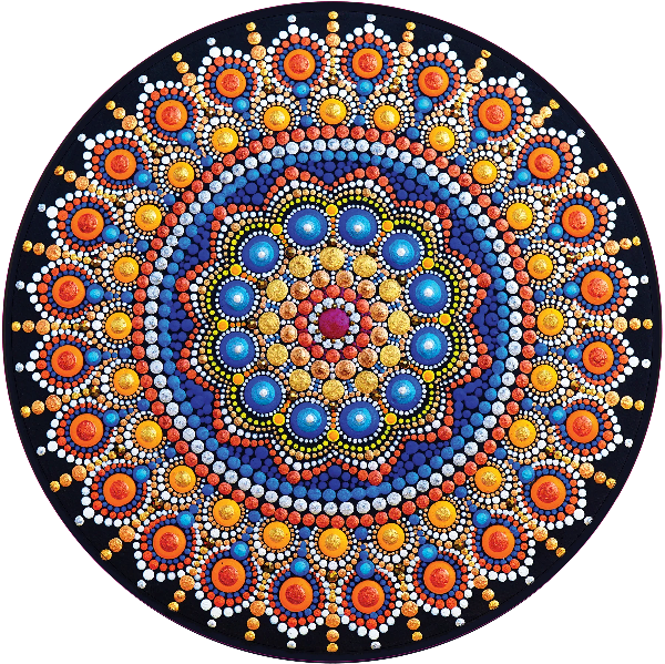 Peter Pauper 1000 Piece Puzzle | Magical Mandala