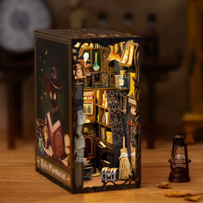 Miniature Diy Kit Book Nook | Magic Pharmacist