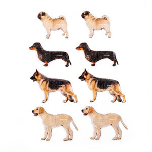Dogs Magnetic Bookmarks
