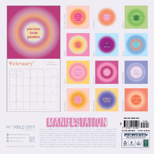 2025 Monthly Wall Calendar | Manifestation