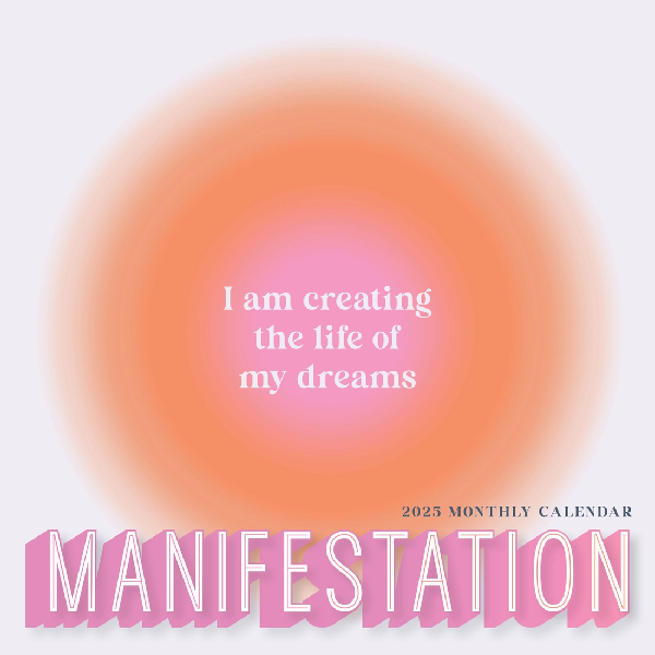 2025 Monthly Wall Calendar | Manifestation